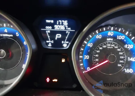 2013 Hyundai Elantra Gls/Limited from USA, damaged, VIN KMHDH4AEXDU577348